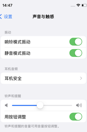 临安苹果锁屏维修分享iPhone锁屏时声音忽大忽小调整方法