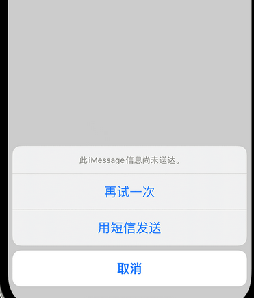 临安apple维修iPhone上无法正常发送iMessage信息